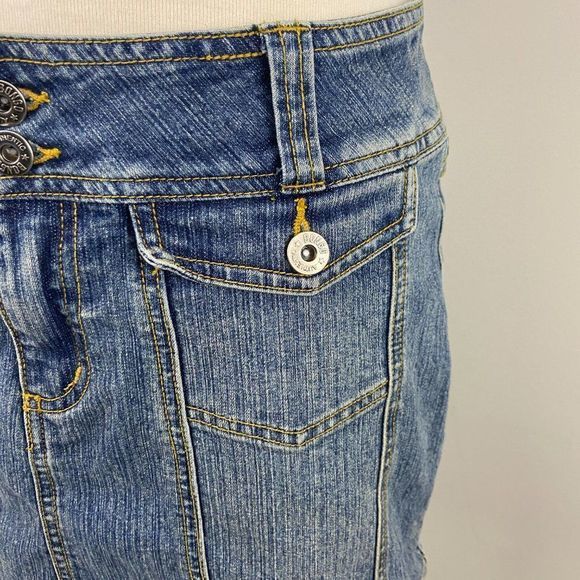 🌿4/$35🌿BONGO Denim Mini‎ Skirt - Picture 7 of 10